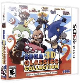 Sega 3D Classics Collection - Box - 3D Image