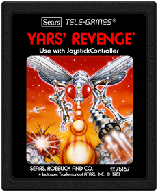 Yars' Revenge - Cart - Front Image