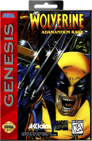 Wolverine: Adamantium Rage - Box - Front - Reconstructed