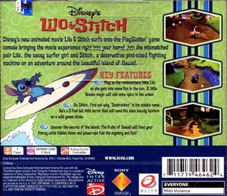 Disney's Lilo & Stitch - Box - Back Image