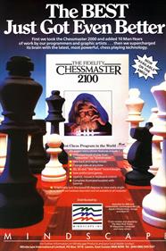 The Fidelity Chessmaster 2100 - Advertisement Flyer - Front Image