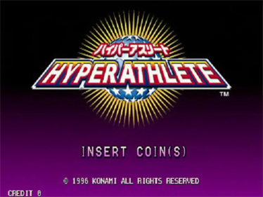 Hyper Athlete - Screenshot - Game Title Image