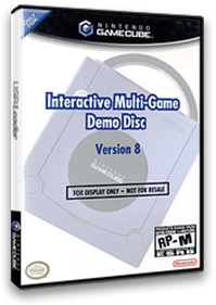 Interactive Multi-Game Demo Disc: Version 8 - Box - 3D Image