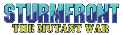 SturmFront - The Mutant War: Übel Edition - Clear Logo Image