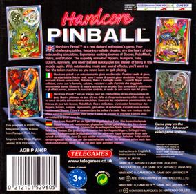Hardcore Pinball - Box - Back Image