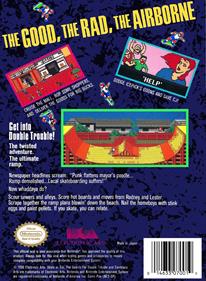 Skate or Die 2: The Search for Double Trouble - Box - Back Image