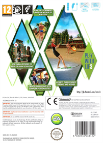 The Sims 3 - Box - Back Image