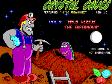 Crystal Caves - Screenshot - Game Title Image