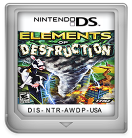 Elements of Destruction - Fanart - Cart - Front Image
