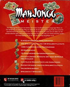MahJongg Master 4 - Box - Back Image