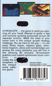 Gyroscope - Box - Back Image