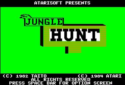 Jungle Hunt - Screenshot - Game Title Image
