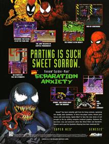 Venom • Spider-Man: Separation Anxiety - Advertisement Flyer - Front Image