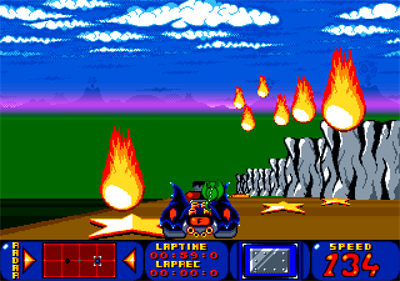 Bump 'n' Burn - Screenshot - Gameplay Image