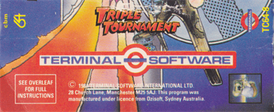 Triple Tournament - Box - Back Image