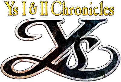 Ys I & II Chronicles - Clear Logo Image