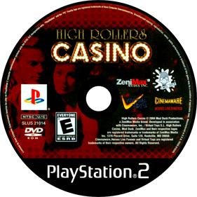 High Rollers Casino - Disc Image