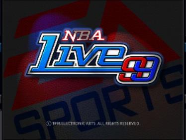 NBA Live 99 - Screenshot - Game Title Image