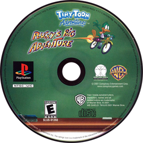 Tiny Toon Adventures: Plucky's Big Adventure - Disc Image