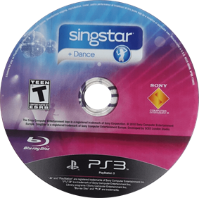 SingStar Dance - Disc Image