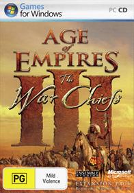 Age of Empires III: The War Chiefs - Box - Front Image