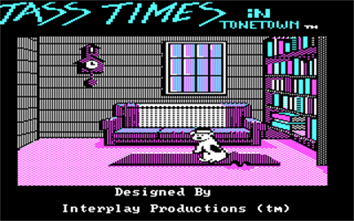 Tass Times in Tonetown - Screenshot - Game Title Image
