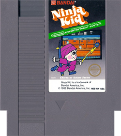 Ninja Kid - Cart - Front Image