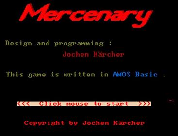 Mercenary - Screenshot - Game Title Image