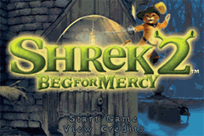 Shrek 2: Beg for Mercy! - Screenshot - Game Title Image