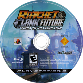 Ratchet & Clank Future: Tools of Destruction - Disc Image