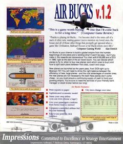 Air Bucks v.1.2 - Box - Back Image