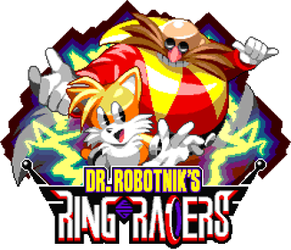 Dr. Robotnik's Ring Racers - Clear Logo Image