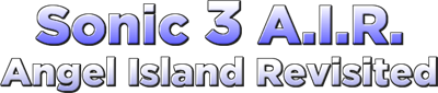 Sonic the Hedgehog 3: Angel Island Revisited - Clear Logo Image