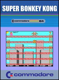 Super Bonkey Kong - Fanart - Box - Front Image