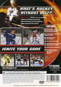 NHL Hitz 2003 - Box - Back Image