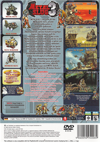 Metal Slug 3 - Box - Back Image