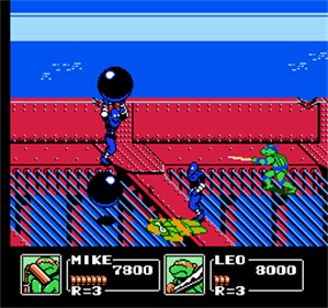 Teenage Mutant Ninja Turtles III: The Manhattan Project - Screenshot - Gameplay Image