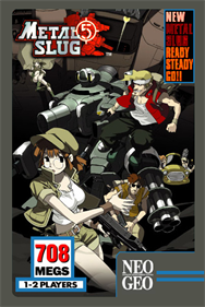 Metal Slug 5 - Fanart - Box - Front Image