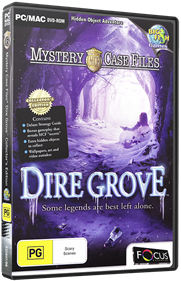 Mystery Case Files: Dire Grove - Box - 3D Image