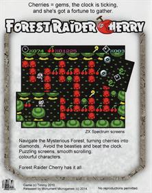 Forest Raider Cherry - Box - Back Image