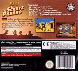 Crazy Chicken Adventure: The Pharaoh's Treasure - Box - Back Image