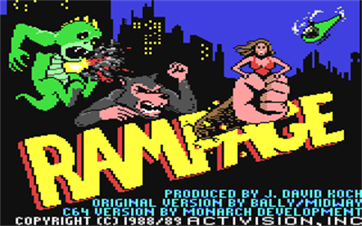 Rampage Gold - Screenshot - Game Title Image