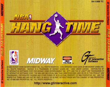 NBA Hangtime - Box - Back Image