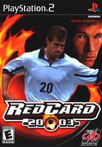 Red Card 2003 - Box - Front Image