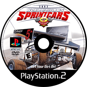 World of Outlaws: Sprint Cars 2002 - Fanart - Disc Image