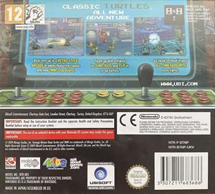 Teenage Mutant Ninja Turtles: Arcade Attack - Box - Back Image