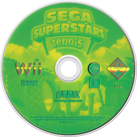SEGA Superstars Tennis - Disc Image