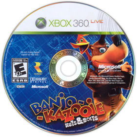 Banjo-Kazooie: Nuts & Bolts - Disc Image