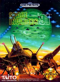 Space Invaders '91 - Box - Front - Reconstructed