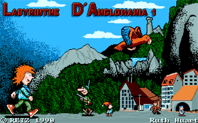 Le Labyrinthe d'Anglomania 1 - Screenshot - Game Title Image